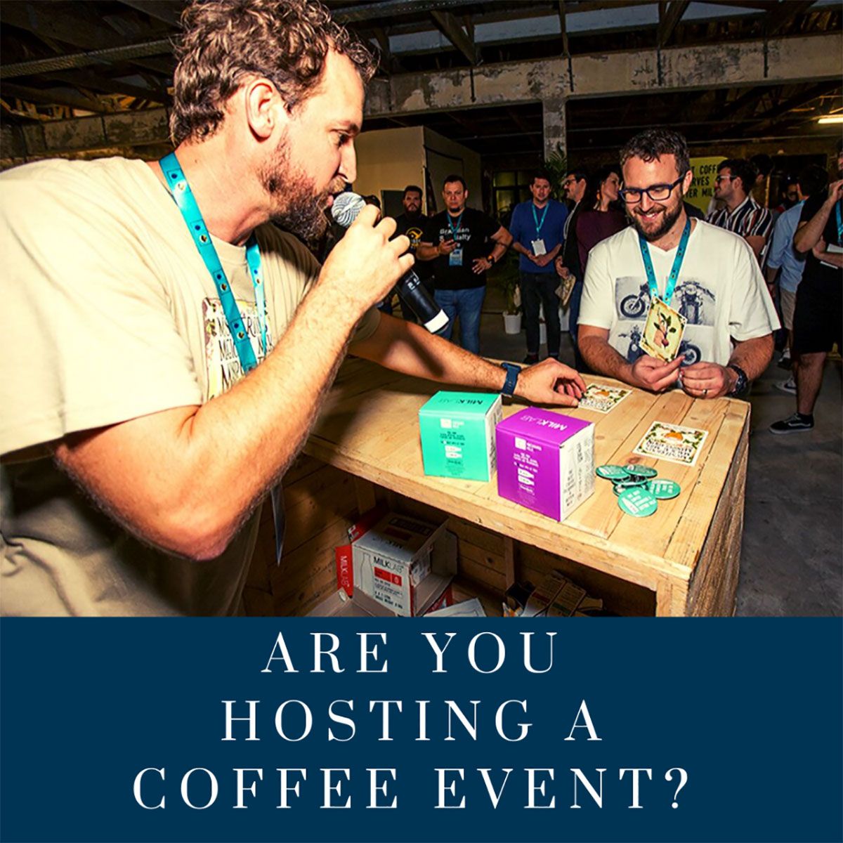 Tell us about a coffee event in your area and we'll spread the word